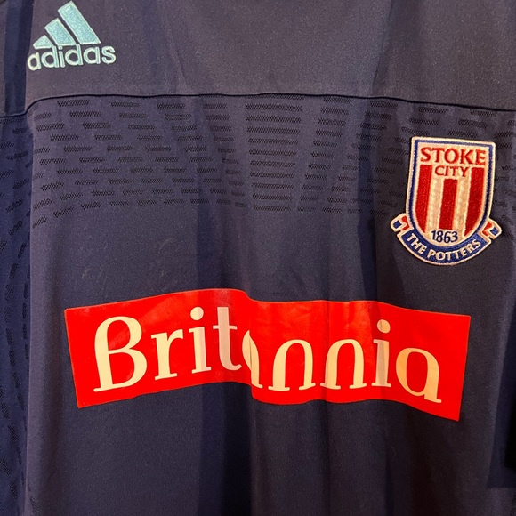 2010/2011 Stoke City FC Adidas Away Jersey - Picture 6 of 9